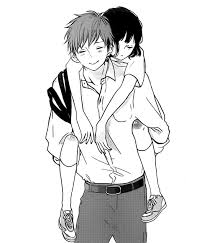 Anime Black And White Couple Drawings Shoujoromance Anime Monochrome Anime Friendship Romantic Anime