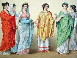As time passed, women took to wearing several garments . Buy Stola Roman Clothing Off 73