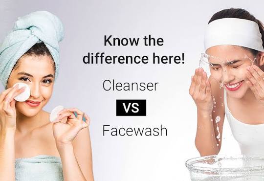 face wash vs cleanser which is best