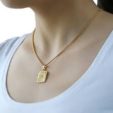 Also set sale alerts and shop exclusive offers only on shopstyle. Gold Filled Square 26 Letters Charm Pendant Necklace Customized Box Chain 18 30 Ebay
