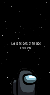 Black Among Us Wallpapers Wallpaper Cave Bright characters of the game among us. black among us wallpapers wallpaper cave