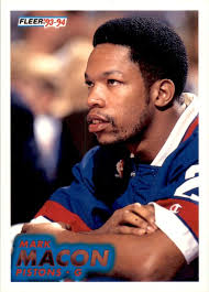 1994-95 Fleer Mark Macon Detroit Pistons #285