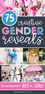 Unique gender reveal ideas pinterest. 75 Unique Gender Reveal Ideas Worthy Of Your Big Announcement