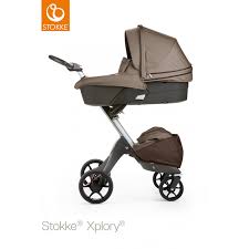 Stokke´s products are designed to help the child in their development and to strengthen the bond between parents and children in the always close, always together, always growing, always stokke! Stokke Xplory V5 Carrycot Brown Prams Pushchairs From Pramcentre Uk