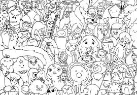 Adventure Time All Character Coloring Pages Adventure Time Coloring Pages Adventure Time Drawings Cartoon Coloring Pages