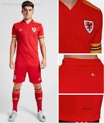 The wales euro shirts are available with professional printing so you can proudly display your favourite player, whether it's real madrid's. Wales Euro 2020 Adidas Home Kit Football Fashion