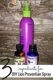 Natural Diy Lice Prevention Spray The Mom Of The Year Lice Prevention Lice Prevention Spray Natural Lice Prevention