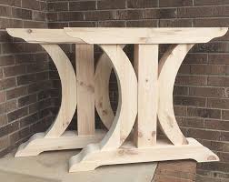 Farmhouse Trestle Table Diy Kit Made To Order Etsy In 2020 Farmhouse Table Legs Trestle Table Legs Farm Table Legs