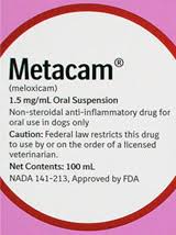 Metacam Meloxicam Calculator For Ml Dosage