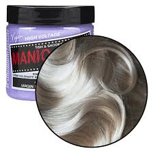 I tested the swatch on blondes, dark blondes and brown hair. Buy Manic Panic Semi Permanent Hair Colour Cream Virgin Snow Toner At Mighty Ape Nz