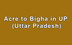 Formula Of 1 Acre To Bigha In Up Uttar Pradesh Land