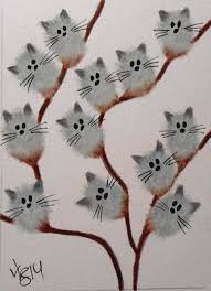 8 Inbox Rambler Mail Katzen Katzen Whimsical Art Cat Painting Art Projects