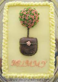 Treat your mum by baking one of our beautiful cakes for mother's day. Mother S Day Cake An Easy Decorating Idea Decorated Treats