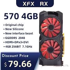0 out of 5 (0) used. Used Xfx 570 4g 256bit Gddr5 Desktop Xfx Graphics Cards Video Card Amd Rx 570 4gb Rx 570 Radeon Rx 570 Video Card 4gb Us Bulk Shop