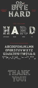 Bite The Bullet Tattoo Kelso Bite Hard Font Vintage Fonts Graphic Design Fonts Graphic Design Brochure