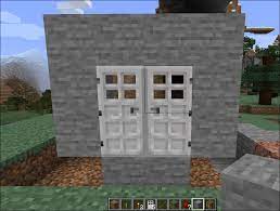 The minecraft iron double doors plan shown above works well enough, but what if you're riding a horse? How To Open An Iron Door In Minecraft