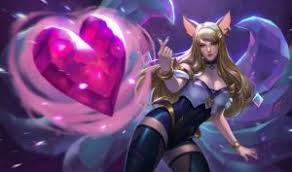K Da Ahri By Denn18art Lol League Of Legends Liga Dos Lendarios Ahri Wallpaper