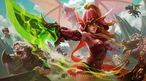 Artstation Hearthstone Fanart Valeera Crazy Jn World Of Warcraft Characters World Of Warcraft Warcraft Art