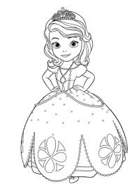 Dibujo Para Colorear De Princesas