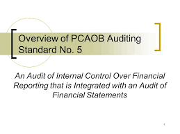 12 the proposed rule also provides a transition period for those individuals that are hired or promoted into a financial reporting oversight role; 1 Overview Of Pcaob Auditing Standard No 5 An Audit Of Internal Control Over Financial Reporting That Is Integrated With An Audit Of Financial Statements Ppt Download