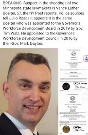 According to numerous reports, both lawmakers were shot at their homes and  authorities believe the shooter was impersonating law enforcement.