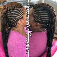Feed In Braids Mohawk Braided Hairstyles Easy Braided Mohawk Hairstyles Hair Styles