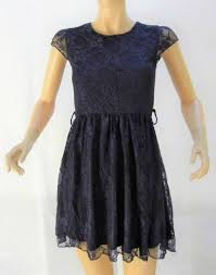 New Ladies Club L Navy Lined Lace Skater Dress Size 18 Dresses Ebay Link