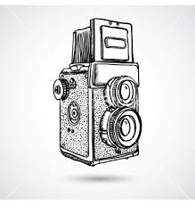 So often as artists we use reference photos to inspire our work, but we forget the camera itself can be a great drawing idea! Vintage Doodle Camera Hand Drawn Vector How To Draw Hands Camera Doodle Camera Sketches
