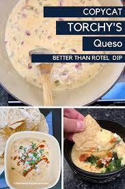 Transform Plain Rotel Dip Into Something More Torchy S Queso Dip Recipe Queso Dip Rotel Cheese Dip Queso