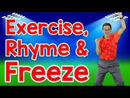 letters of the alphabet capital uppercase workout jack hartmann yout rhyming words for kids kindergarten songs 
