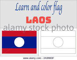Free coloring sheets to print and download. Laos National Flag Coloring Book Pages For Education And Learning Original Colors And Proportion Vector Illustration From Countries Set Stock Vector Image Art Alamy