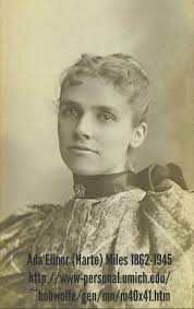 Ada Elinor (Harte) Miles (1862-1945)
