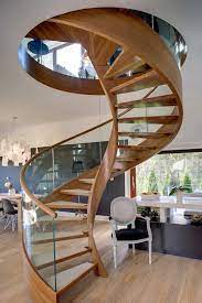 Cool Contemporary Spiral Staircase Design Staircase Design Stairs Design Floating Staircase