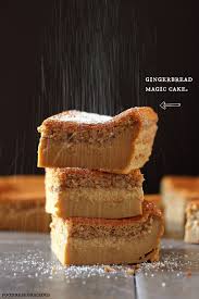 Gingerbread Magic Cake Bars Recipe Foodness Gracious Cake Bars Recipe Eat Dessert Desserts