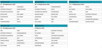 Σούπερ λιγκ 20/21 βαθμολογίες και σούπερ λιγκ πίνακας χρονοδιαγράμματος στο aiscore football livescore. Super League 1 To Programma Gia Th Sezon 2019 20 Superleague Interwetten Gazzetta Gr