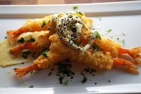 Crevette En Tempura Et Mayonnaise A L Avocat Recettes De Cuisine Recettes De Boissons Cuisine
