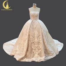 Wie viel kostet ein elie saab hochzeitskleid. Jialinzeyi Sexy Luxuriose Liebsten Nude Mode Spitze Ballkleid Gericht Zug Elie Saab Braut Hochzeit Kleider Hochzeit Kleid Dress Wedding Gowns Wedding Gownslace Ball Gown Aliexpress