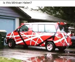 Minivan Halen Eddie Van Halen Van Halen Funny Guitar