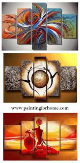 Abstract Art Canvas Painting Large Wall Art 5 Piece Wall Art Buy Painting Online 5 Piece Canvas Art Canvas Paintings For Sale Canvas Painting