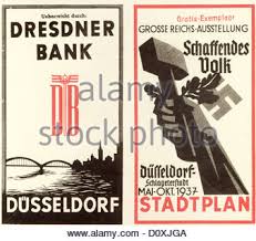 Doch ein neuer großer branchenprimus birgt. Ausstellung Schaffendes Volk Industrie Wohnen Erholung Broschure Dresdner Bank Drittes Reich Dusseldorf Deutschland 1937 Stockfotografie Alamy