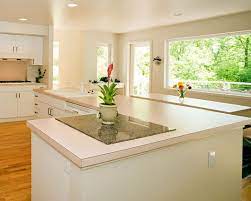 Laminate countertops have much to offer you including a vast spectrum of colors, patterns and styles plus a price point that leaves room for other kitchen updates. Laminate Countertop In A Brightly Lit Kitchen