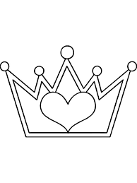 Coloring Pages Heart Crown For A King The Crown Is A Symbol Of His Power By Wearing A Crown He Coloring Pages Cool Coloring Pages Coloring Pages For Girls