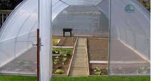 Serre Tunnel Tonneau En Pvc Arme 34 M Gothique 7 5 X 4 5 M Avec Images Serre Jardin Serre De Jardin Tunnel Serre