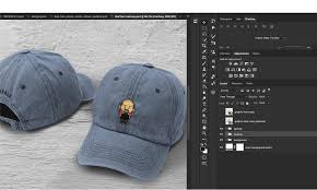 Layered psd easy smart object insertion license: Hat Mockup With Custom Patch On Behance