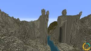 Argonath — saltar a navegación, búsqueda los argonath son unos monumentos ficticios creados por el escritor británico j. Argonath Minecraft Middle Earth