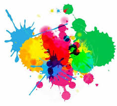 Colorful Ink Splashes On White Vector Background Welovesolo Paint Splash Color Splash Painting Wallpaper
