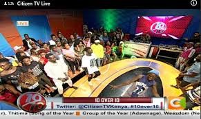 The channel started broadcasting in 1999. Citizen Tv Kenya On Twitter We Are Now Live The Hashtag Is 10over10 W Willisraburu Joey Muthengi Crossthemaster Edailykenya