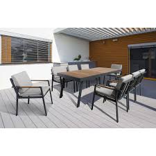Norton Modern Outdoor Dining Table Eurway