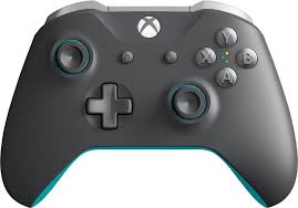 Microsoft Wireless Controller For Xbox One Xbox Series X And Xbox Series S Gray Blue Wl3 00105 Best Buy Xbox Wireless Controller Xbox One Controller Wireless Controller