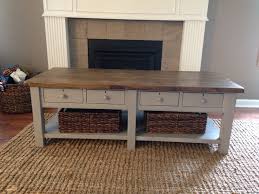 Here is the big reveal for you all today. Coffee Table Chalk Paint Makeover Suddenly Inspired